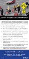 cyclistsshare cyclists share the road bookmark
