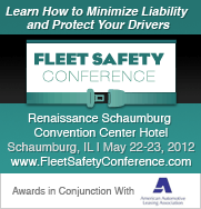Fleet Safety Conference button