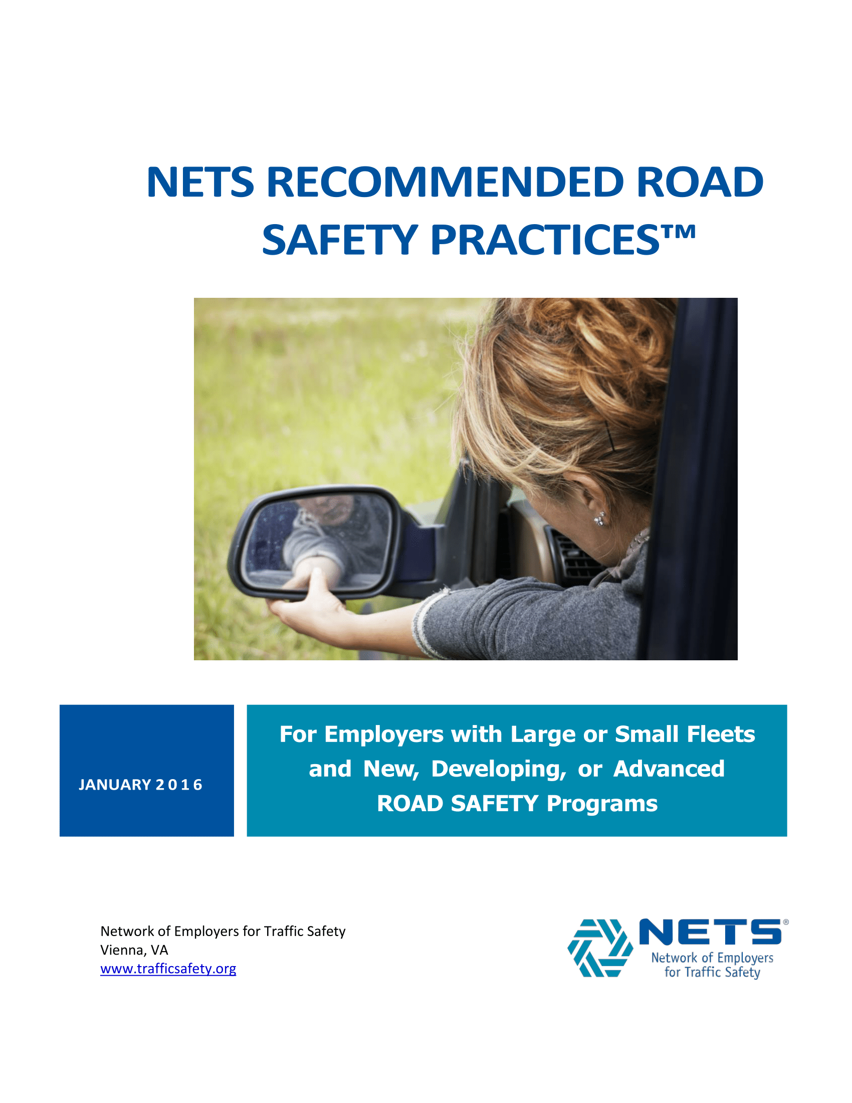 Reommended Road Safety Practices cover